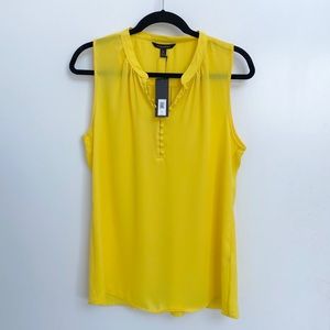 Banana Republic Women’s Yellow Blouse Size M | NWT